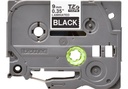 CINTA STD BLANCO SOBRE NEGRO 9MM