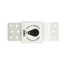 CAJA ACERO DI142 + DISKUS BLANCO BLISTEADO