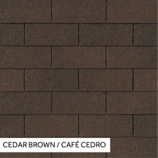 TEJA ASFALTICA    XT25    CEDAR BROWN
