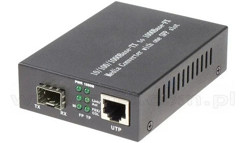 MEDIA CONVERTER SFP A RJ-45 10/100/1000