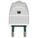 ENCHUFE MACHO VIMAR 2P 10A S10 NG