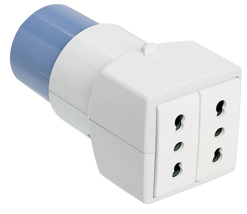 Adaptador VIMAR EN60309 + 2P17/11