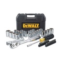 Set mecanico 1/2" 49 piezas hexagonales - DEWALT