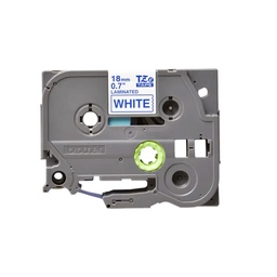 [TZE243] CINTA STD AZUL SOBRE BLANCO 18MM