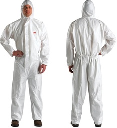 [XL45100008] BUZO DESECHABLE BLACK BULL T/XXL BLANCO