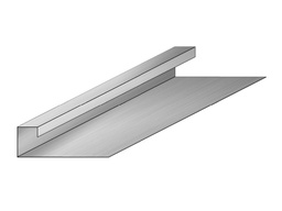 [PCGV05ZC] PERFIL CORTA GOTA VENTANA SIDING ZC 0,5MM L 3 MT
