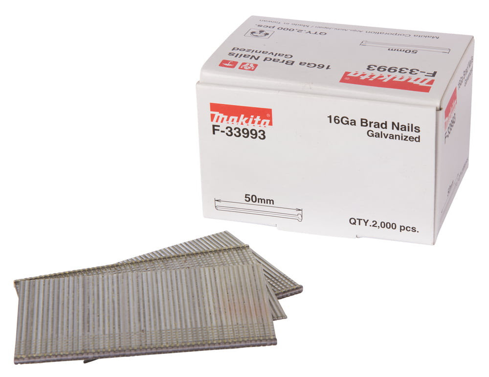 Caja clavo Galvanizado makita 16GA 50 mm