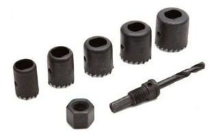 SET SIERRA COPA 6PZS 32,38,48,54,64mm ADAP C/BROCA PILOTO(10mm)