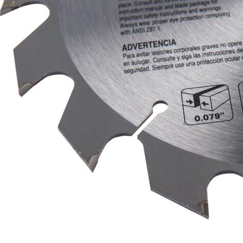 DISCO 7-1/4 X 16 DIENTES, EJE 5/8- MADERA