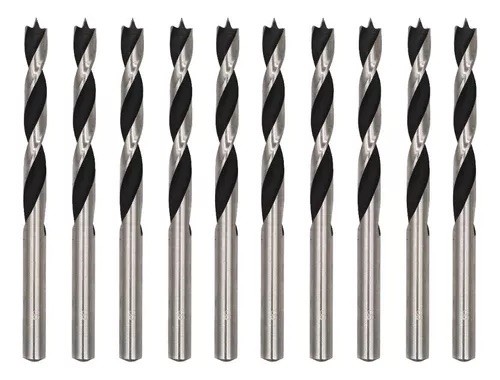 SET BROCA MADERA 10PZS 3x6MM