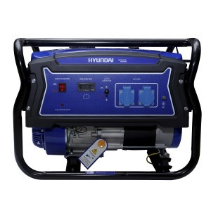 Generador Hyundai Gasolina 2,5/2,8 Kw/Kva Partida manual monofásico Abierto