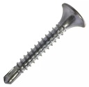 Tornillo volcanita drywall cabeza trompeta punta broca  #6-20X1 1/4  caja 1000U