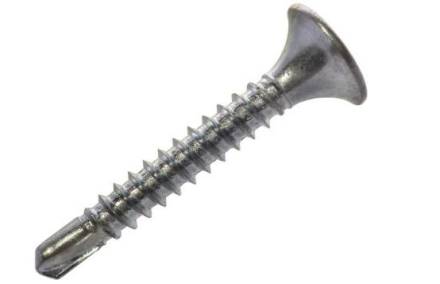 Tornillo volcanita drywall cabeza trompeta punta broca 6X1 1/4 250U