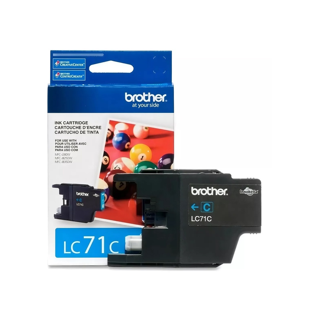 TINTA BROTHER NEGRA LC-71BK