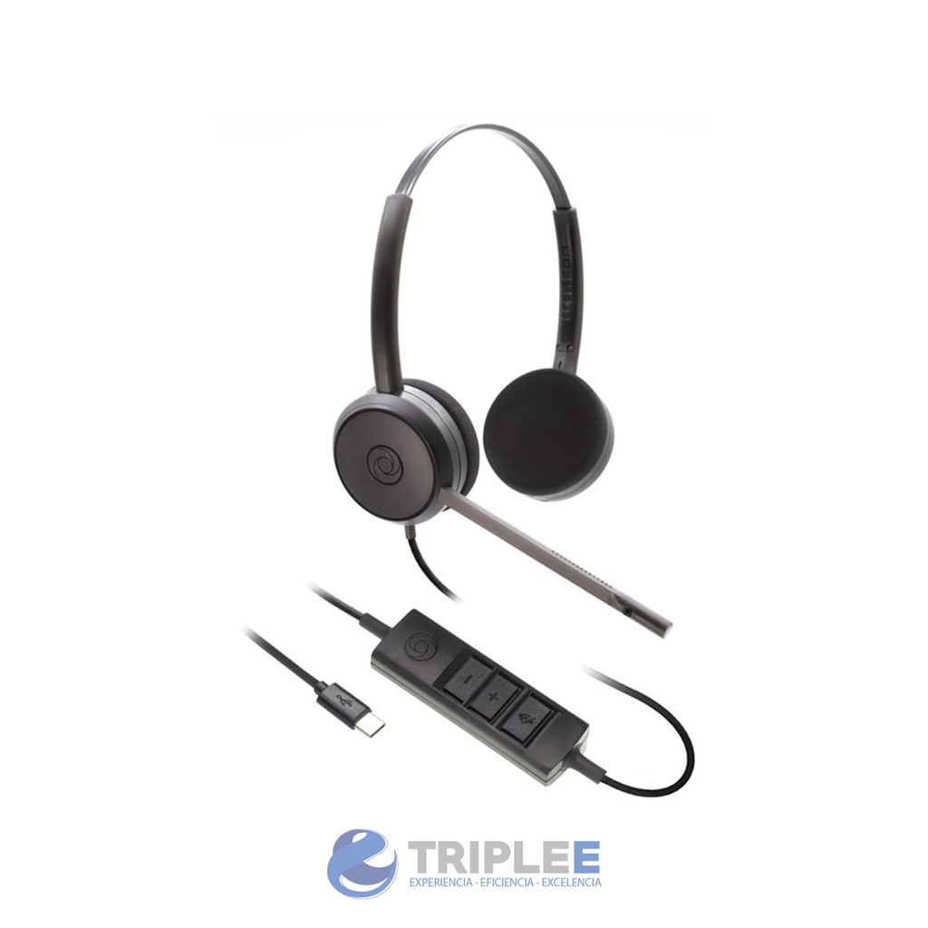 Audifono Cintillo PC Bravo Stereo USB - C