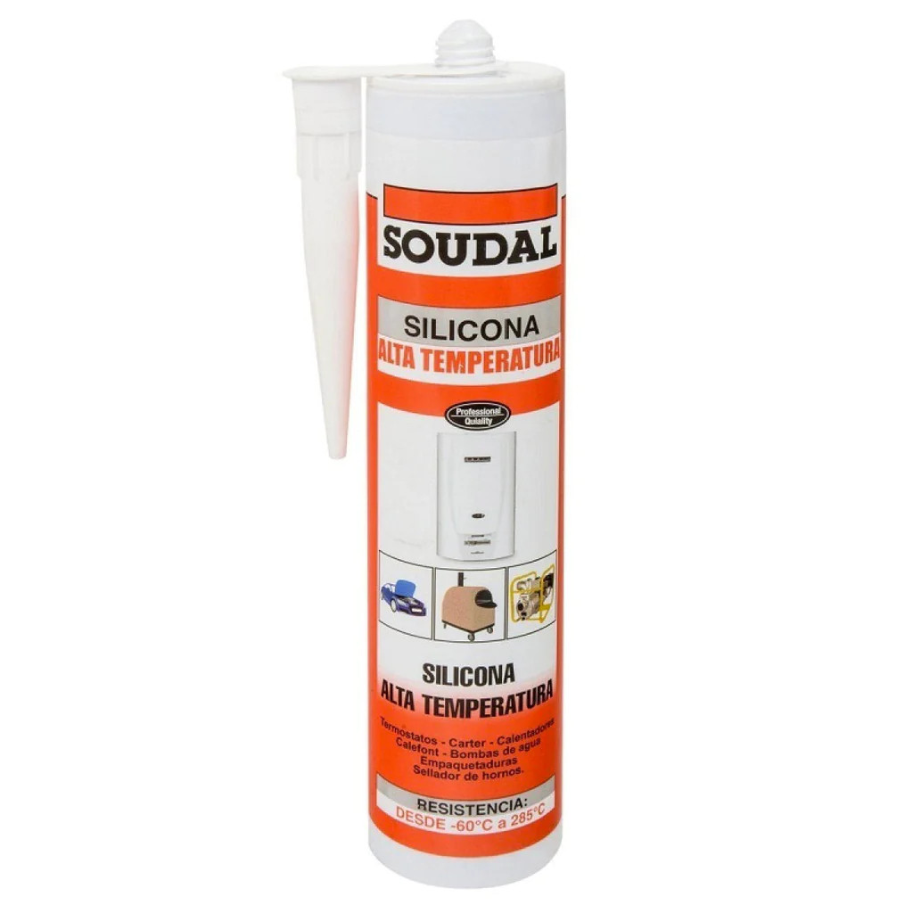 Silicona alta temperatura 300ml soudal