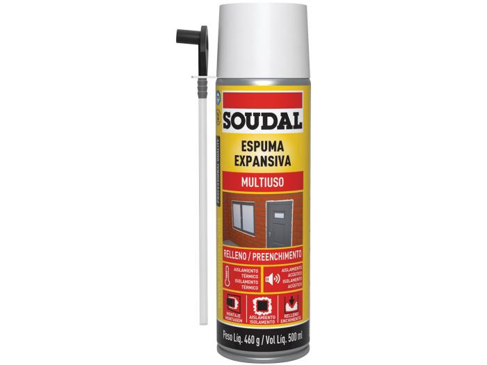 ESPUMA POLIURETANO PU 750ML SOUDAL