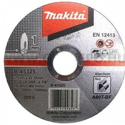 [B-45325] DISCO CORTE ALUMINIO 4-1/2 A60T 115x1.0x22.23mm