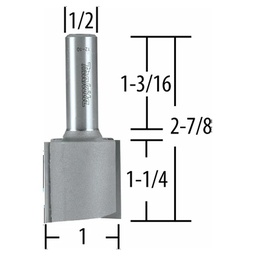 [D-69185] FRESA 1X 1.1/4 RECTA 2 FILO TOMA 1/2