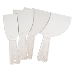 [508L] SET KIT DE ESPATULAS LISAS (2-3-4-6)