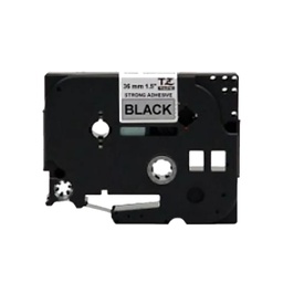 [TZES961] CINTA ADHESIVO DOBLE NEGRO SOBRE PLATEADO 36MM