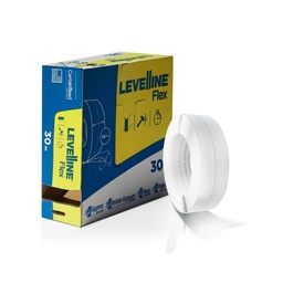 [1500013] ESQUINERO FLEXIBLE LEVELLINE ROLLO 30M x 7CM VOLCANPRO