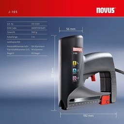 [031-0333] Corchetera electrica Novus J-105
