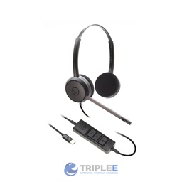 [01183-4] Audifono Cintillo PC Bravo Stereo USB - C