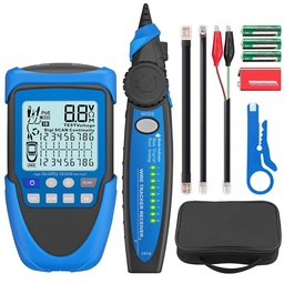 [WT329A] Tester electrico poe, probador de red y detector de tono