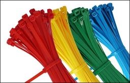 [33AMA] Amarra cable 3,6mm amarillo largo 300mm 100un