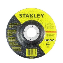 [STA0413] Disco desbaste metal 4.5 115 x 6 x 22 mm Tipo 27